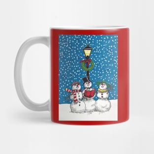 Caroling Snowmen Mug